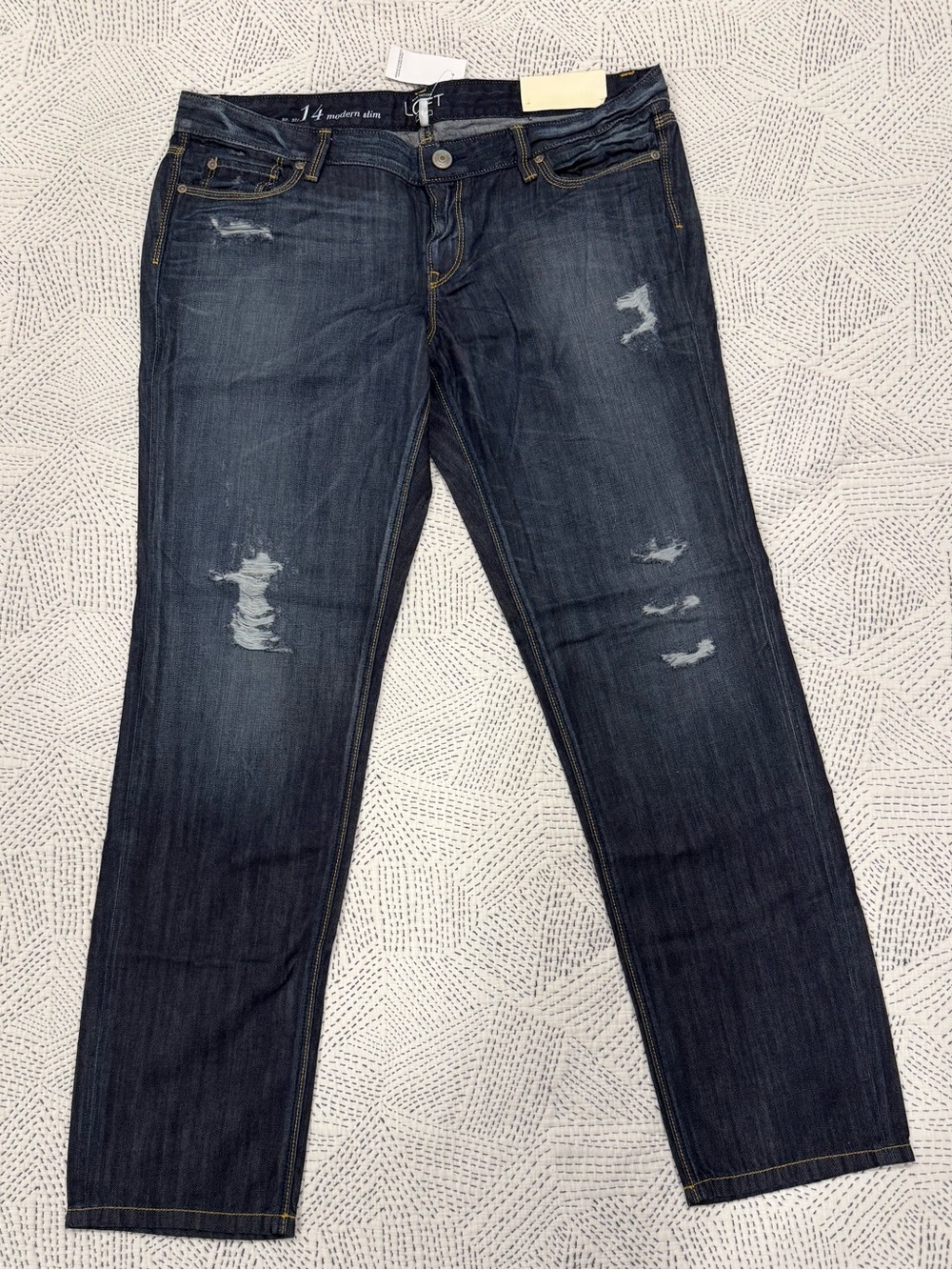 LOFT Distressed Women’s Jeans NWT